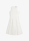 Tommy Hilfiger HOURGLASS MIDI - Day dress - optic white