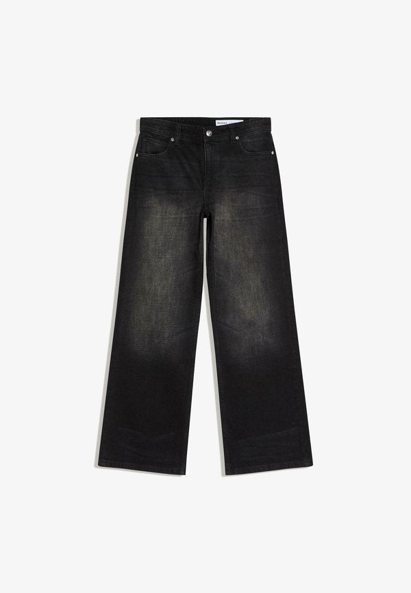 Bershka Baggy Jeans - black