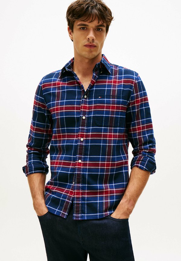 Tommy Hilfiger Shirt - preppy navy check