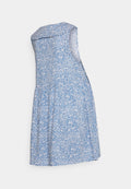 ONLY MATERNITY OLMALINA COLLAR SHORT DRESS