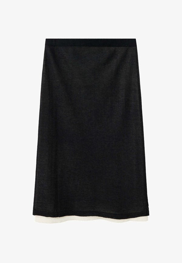 Mango ADULT - Pencil skirt - black
