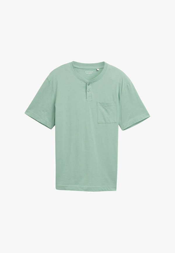 TOM TAILOR Basic T-shirt - dust green melange