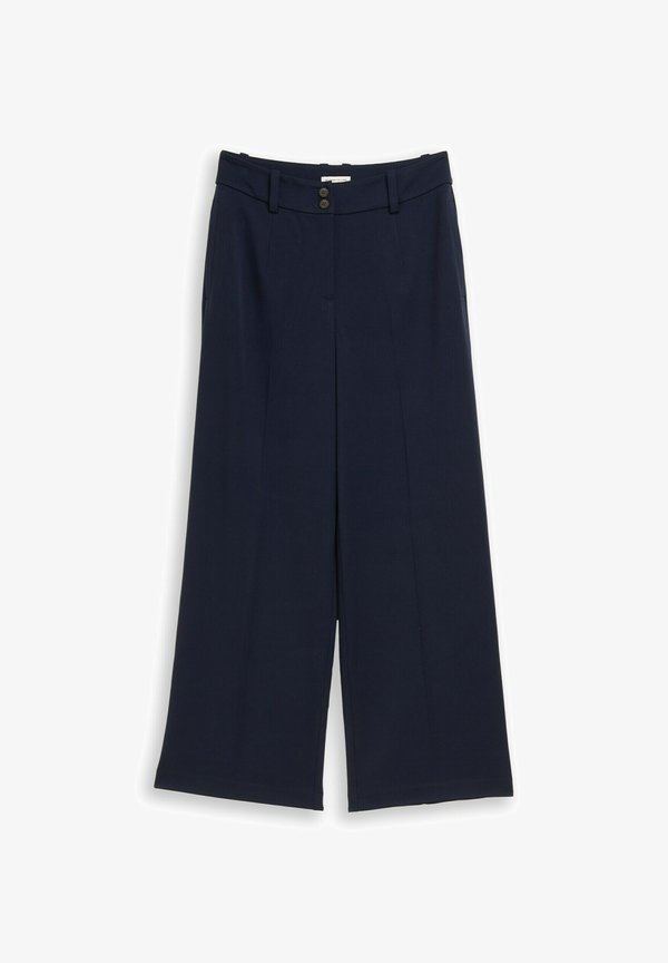 TOM TAILOR TTLEA WIDE - Trousers - sky captain blue