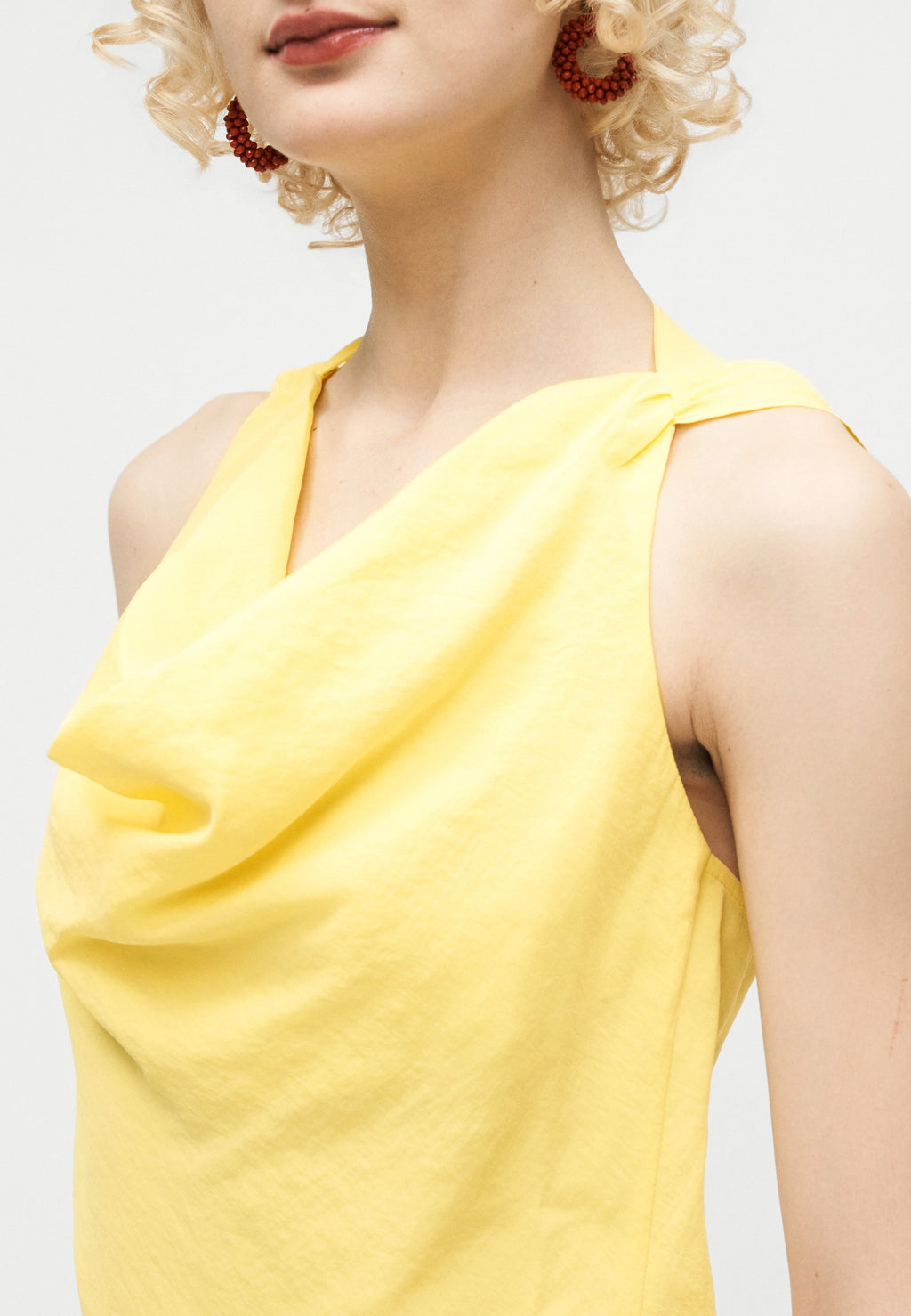 Topshop TIE DETAIL ASYMMETRIC