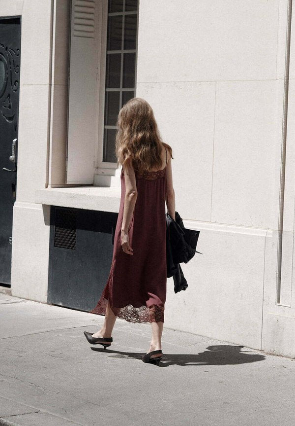 Mango ADULT - Day dress - dark red