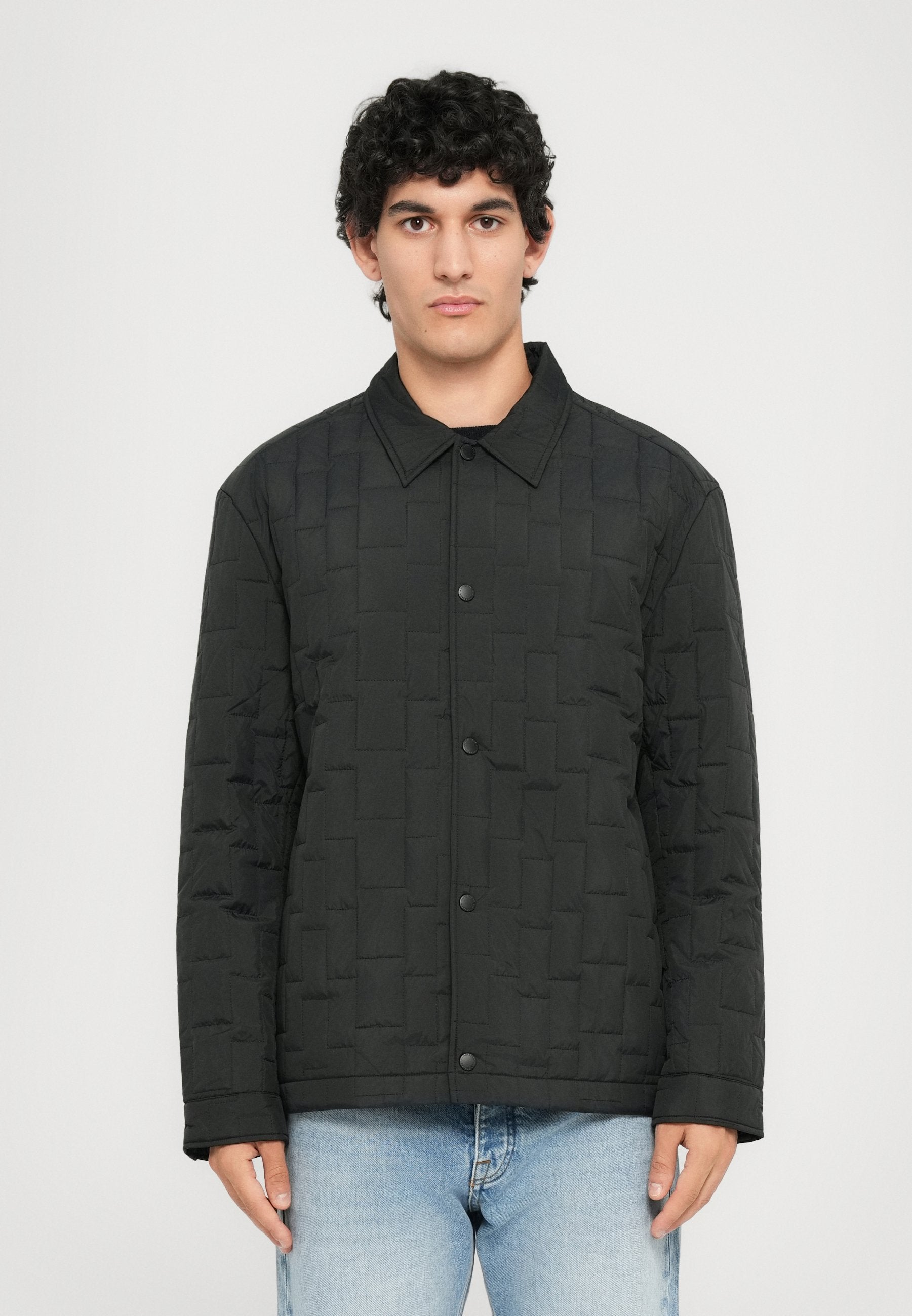 J.LINDEBERG TIBOR BRIDGE QUILT OVERSHIRT