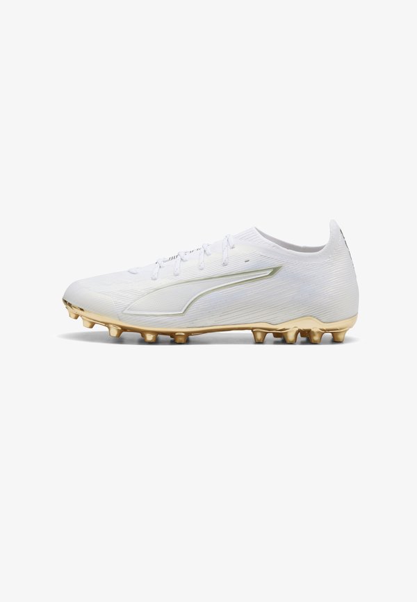 Puma ULTRA 6 ULTIMATE AG - Football boots artificial grass - white metallic gold black