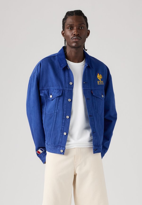 Levi's® FOOTBALL TYPE III TRUCKER - Denim jacket - blue