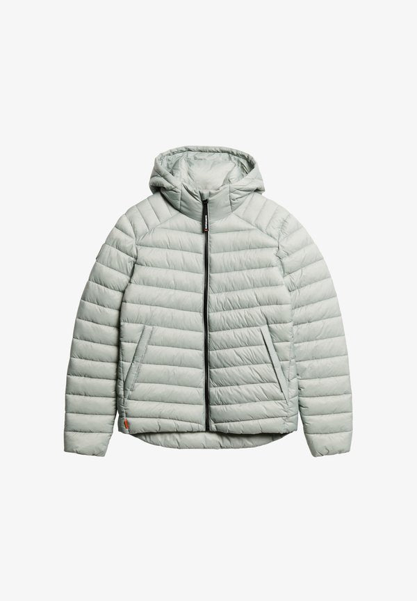 Superdry & Co HOODED FUJI PADDED - Winter jacket - pigeon grey
