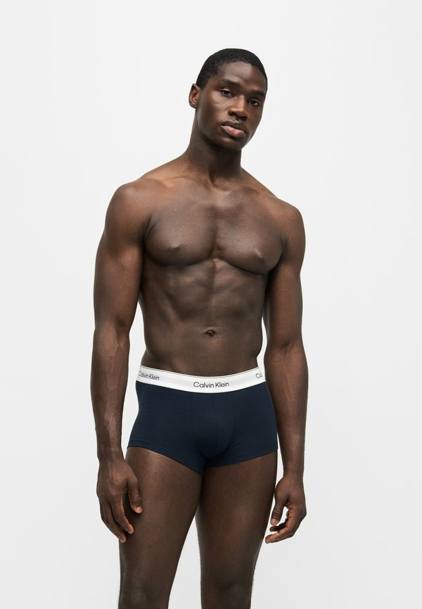 Calvin Klein Underwear LOW RISE ICON 7 PACK - Trunks - black/dark sapphire/olive night/turbulence/convoy/plein air
