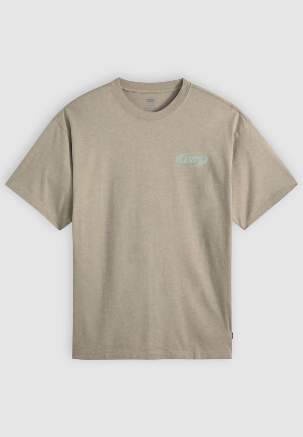 Levi's® VINTAGE FIT TEE - Print T-shirt - indigo night 2 ghost gray