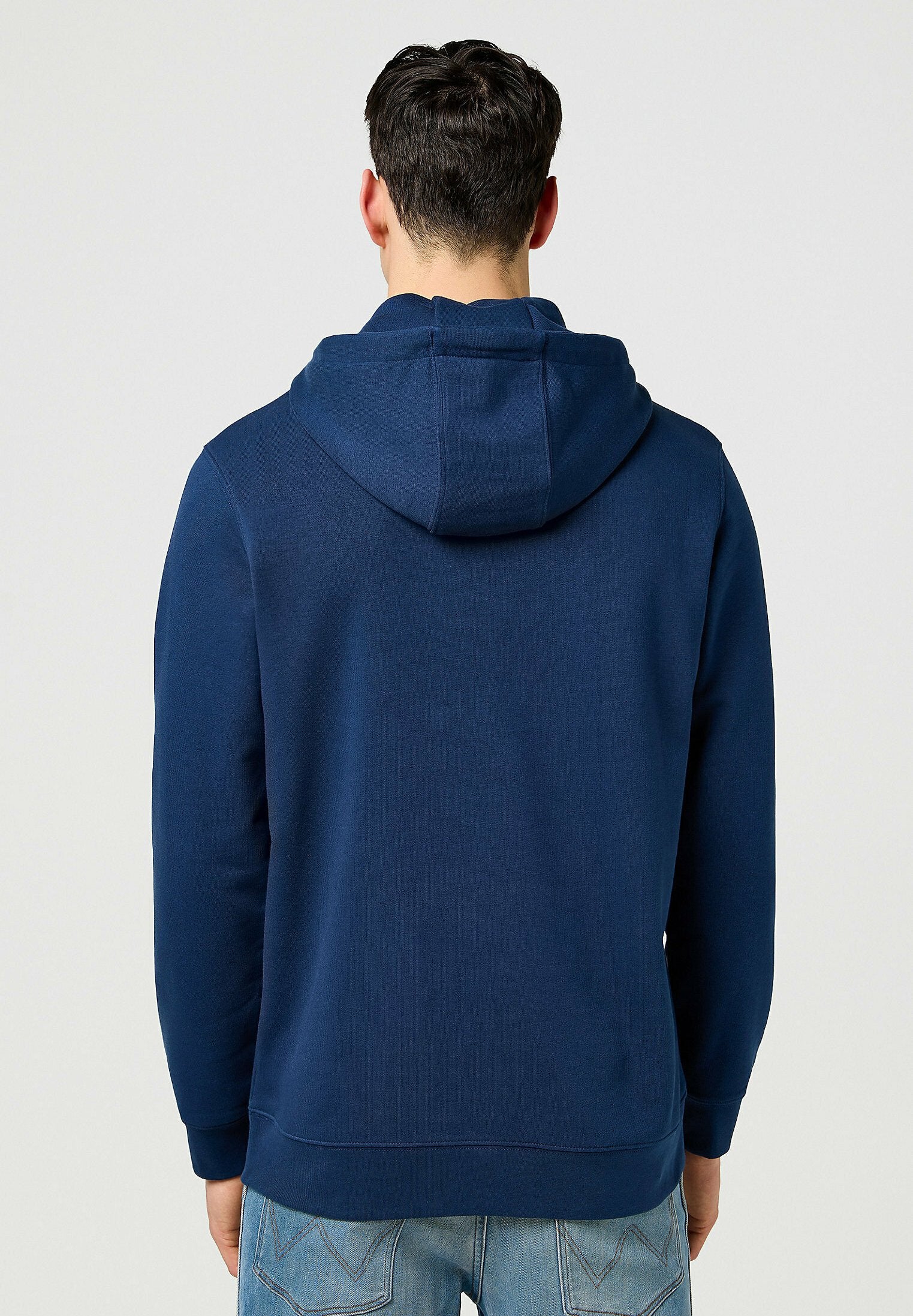 Wrangler LONG SLEEVE EMBROIDERY_HOODIE FOR MENS - RELAXED FIT .