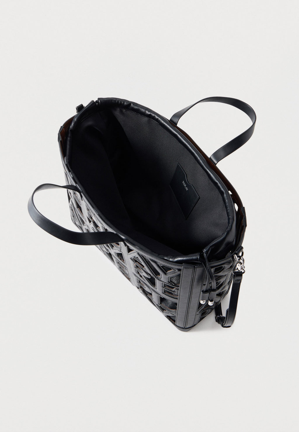 Replay LOGO CUTOUT TOTE BAG