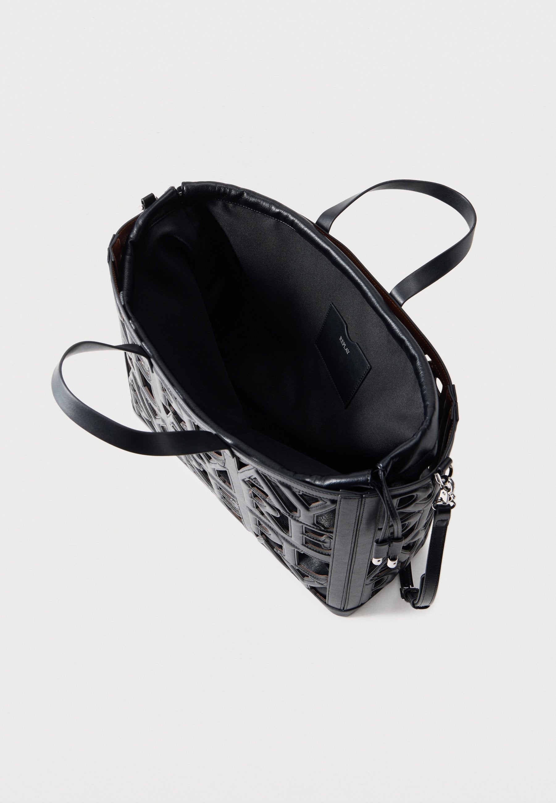 Replay LOGO CUTOUT TOTE BAG