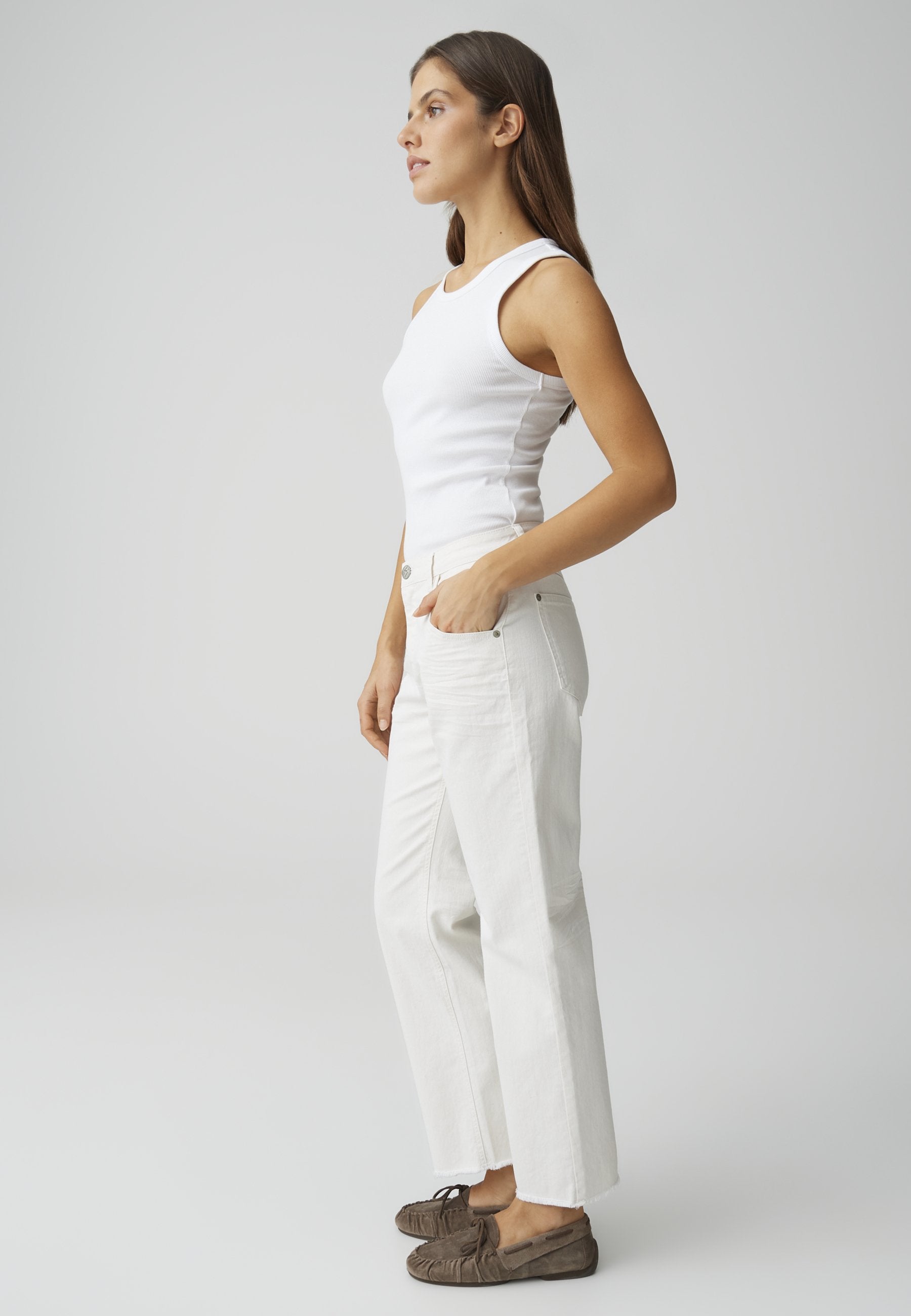 OPUS MID RISE CROPPED BOYFRIEND FIT