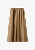 Mango A-line skirt - brown