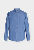 Tommy Hilfiger FLEX HAIRLINE POPLIN RF SHIRT - Shirt - ancient blue