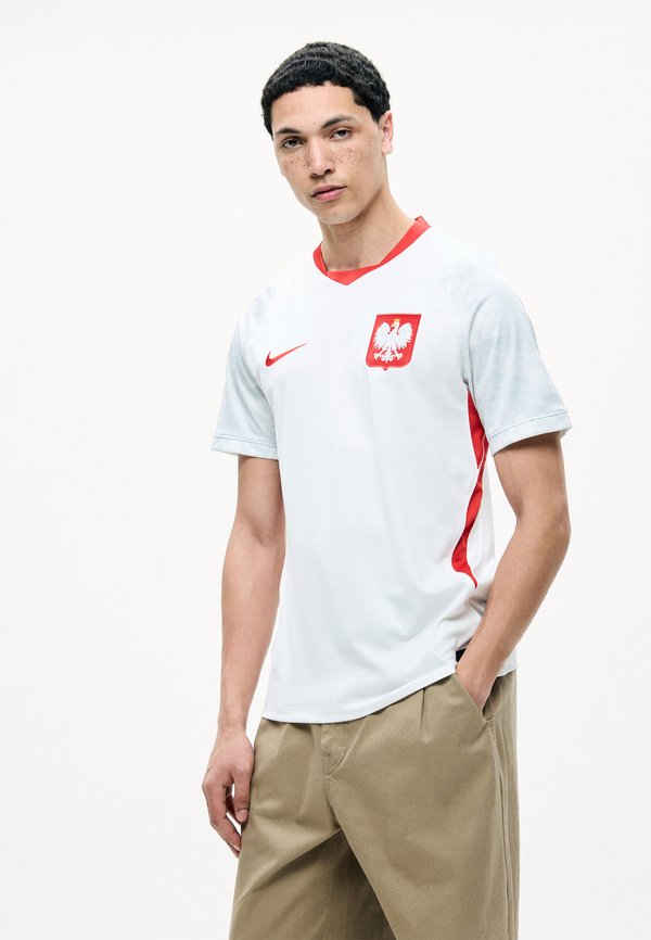 Nike Performance POLAND MENS - Football jersey - white/field silver-coloured/sport red