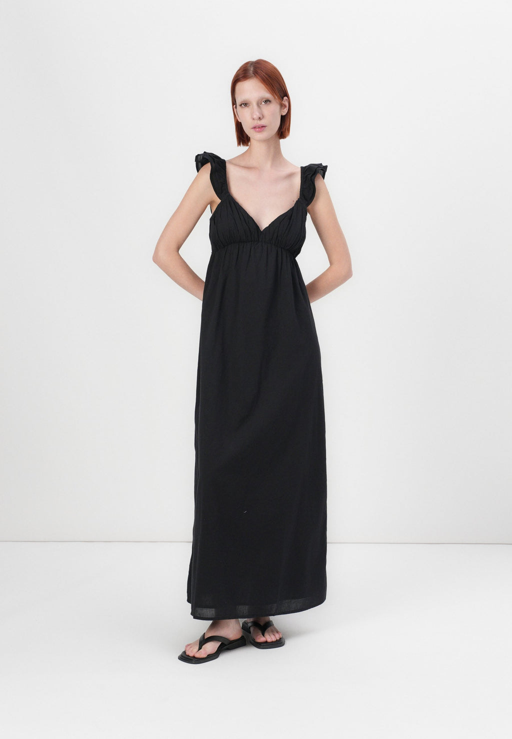 ONLY ONLALLIE CAPSLEEVE MAXI DRESS