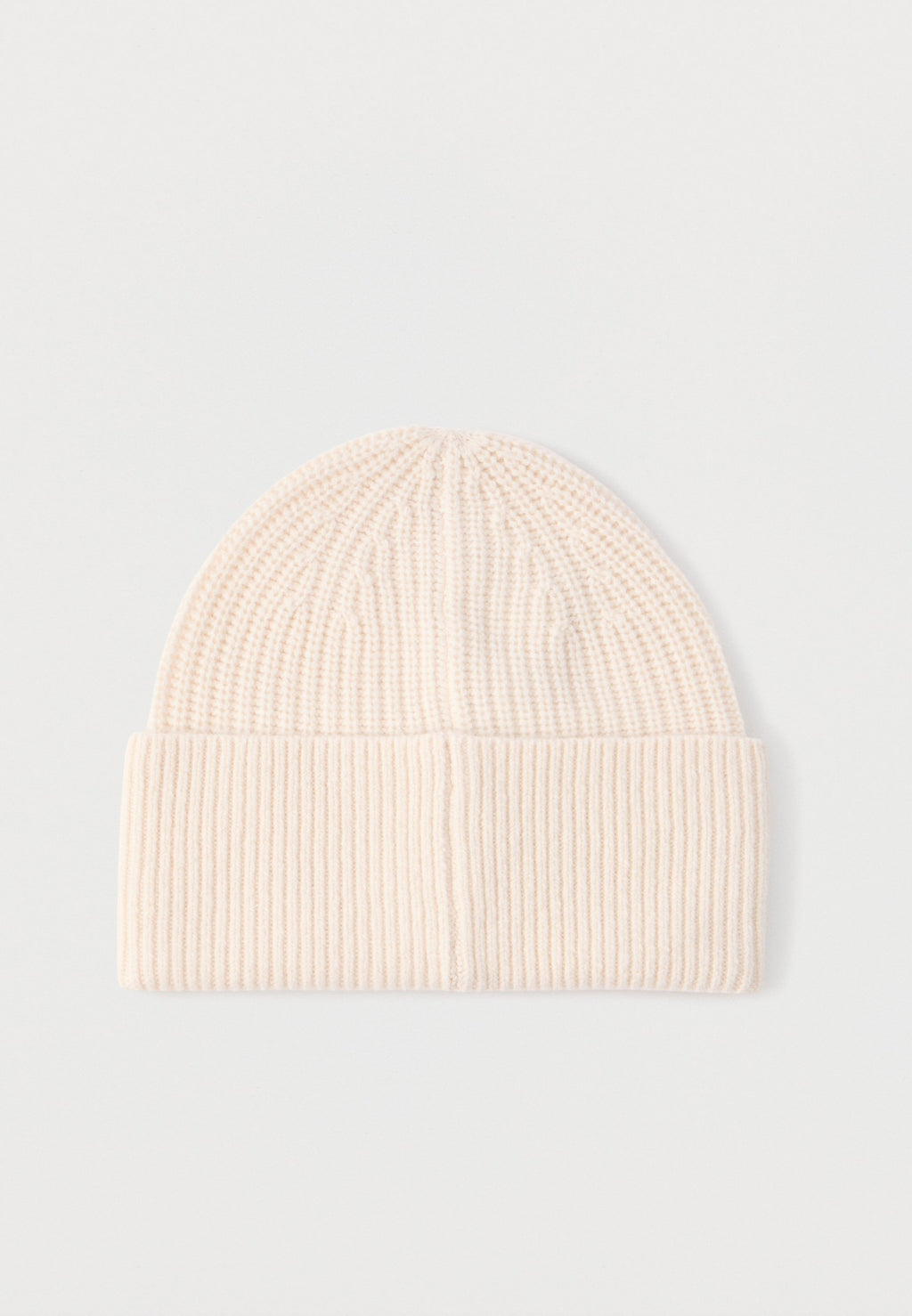 CASHMERE BLEND LOGO EMBROIDERY BEANIE Media 2