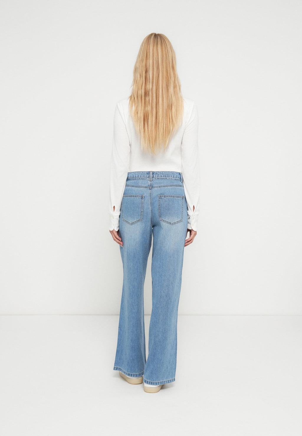 Object OBJROSIE MW WIDE JEANS NOOS