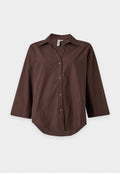 ONLY ONLSAJA KERI SHIRT - Blouse - coffee bean