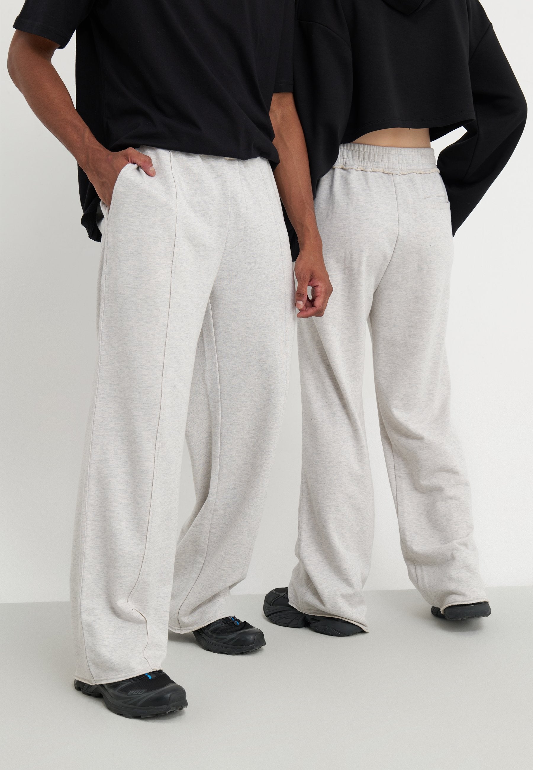 YOURTURN WIDE LEG JOGGING TROUSERS