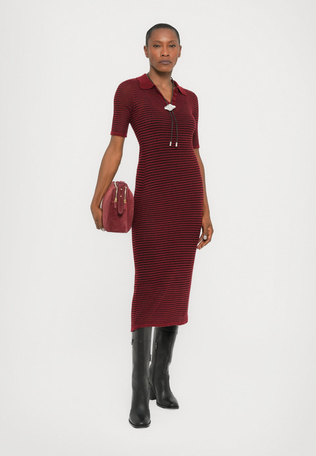 Proenza Schouler White Label MELINE DRESS STRIPE