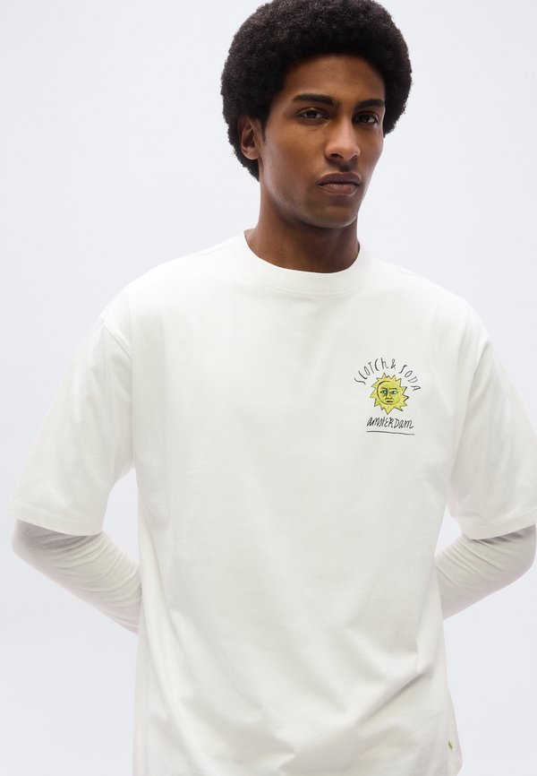 Scotch & Soda FRONT AND BACK ARTWORK LOOSE FIT