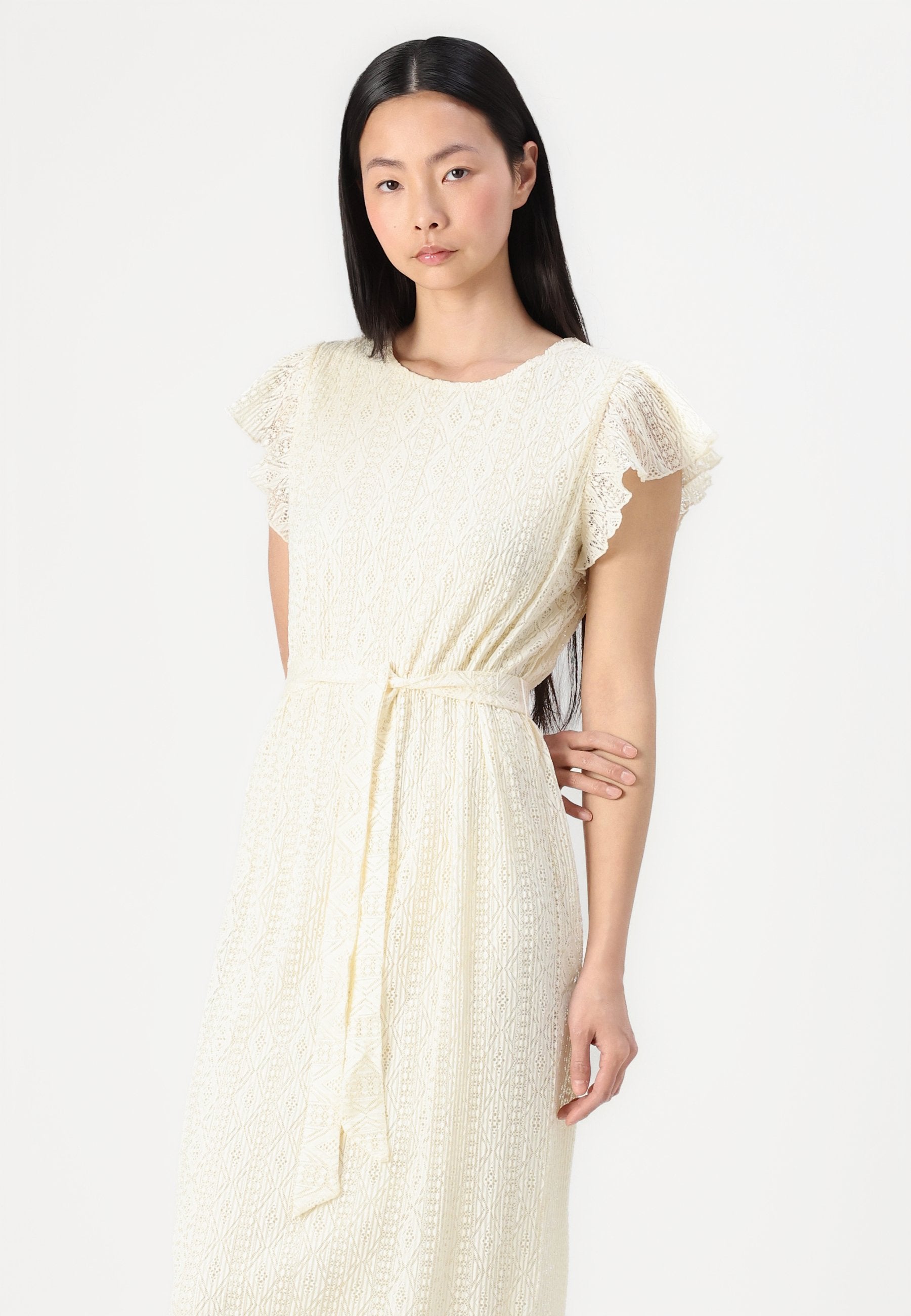 VILA VIBRODIE MIDI DRESS