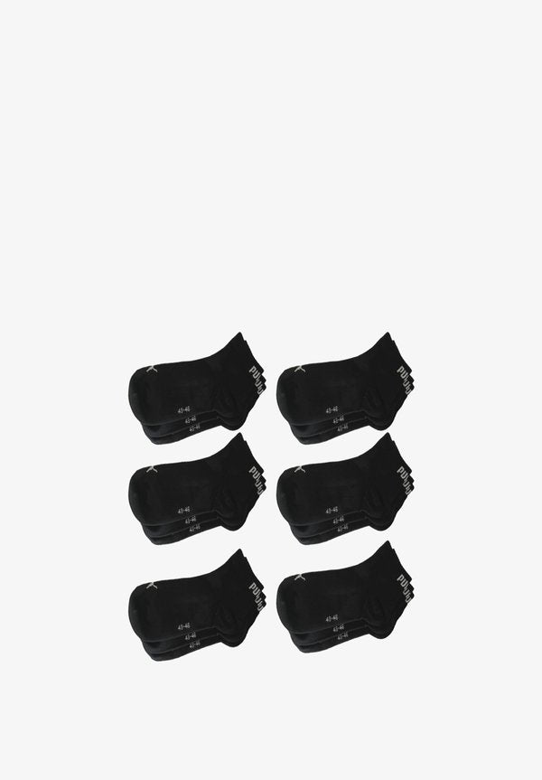 Puma QUARTER UNISEX 18 PACK - Socks - black