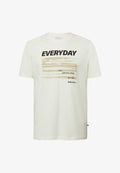 s.Oliver T-SHIRT - Print T-shirt - creme