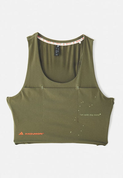 adidas Performance ADI365 HERMANOS KOUMORI CROP TOP