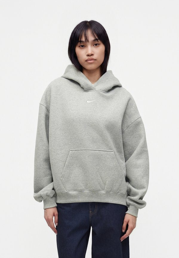Nike Sportswear W NK STDO FLC MW OS PO HDY - Hoodie - grey