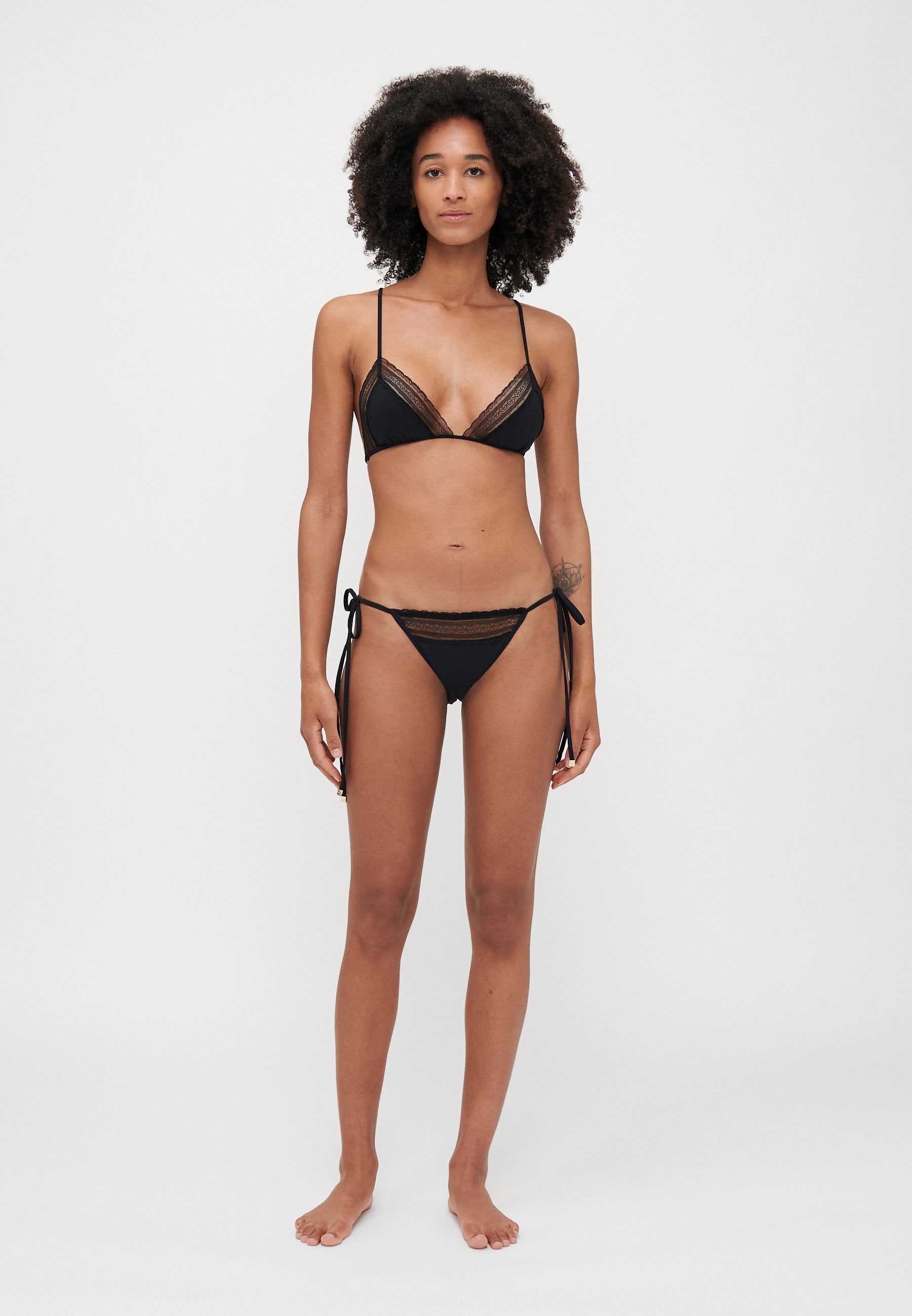 KIKI DE MONTPARNASSE INSET TIE BOTTOM