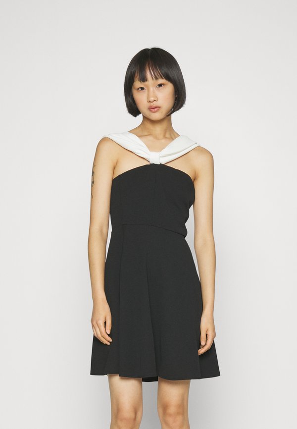 WAL G PETITE ALIA OFF SHOULDER SKATER
