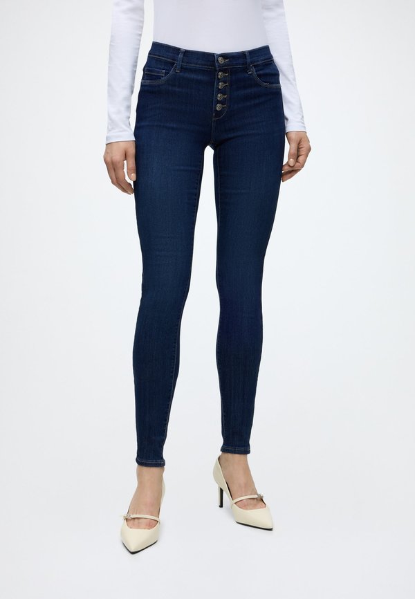 ONLY ONLRAIN - Jeans Skinny Fit - dark blue denim