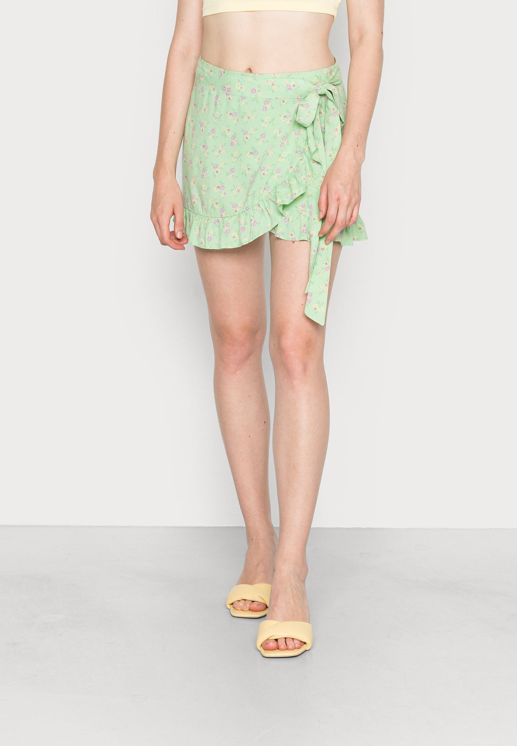 Nly by Nelly LOW WAIST FLOUNCE SKIRT