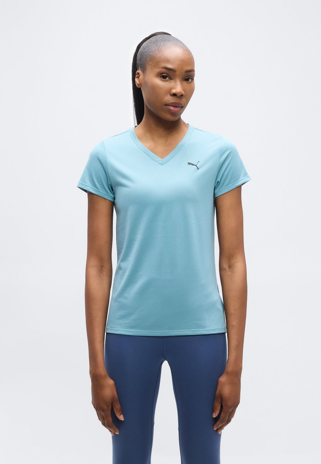 Puma TAD ESSENTIAL V NECK TEE