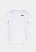 Under Armour HEAVYWEIGHT LEFT CHEST PATCH - Basic T-shirt - white/black