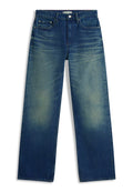 Tommy Hilfiger WHISKERED MID RISE LOOSE STRAIGHT LEG JEANS