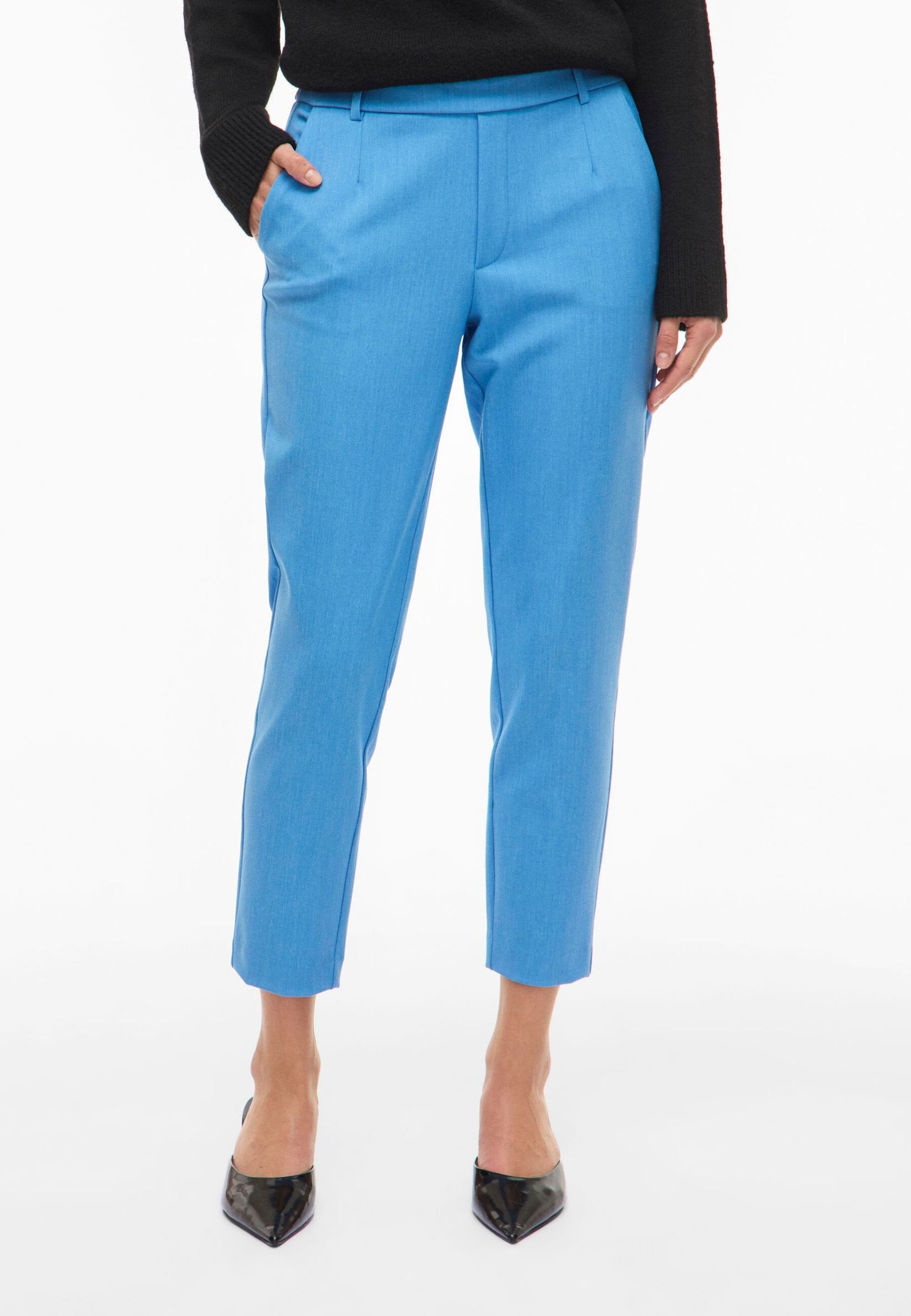 VILA VIVARONE HW SLIM PANT - NOOS