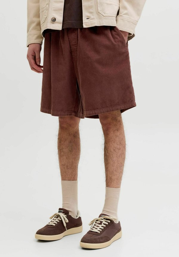 Jack & Jones Wide Leg Fit - Shorts - bitter chocolate