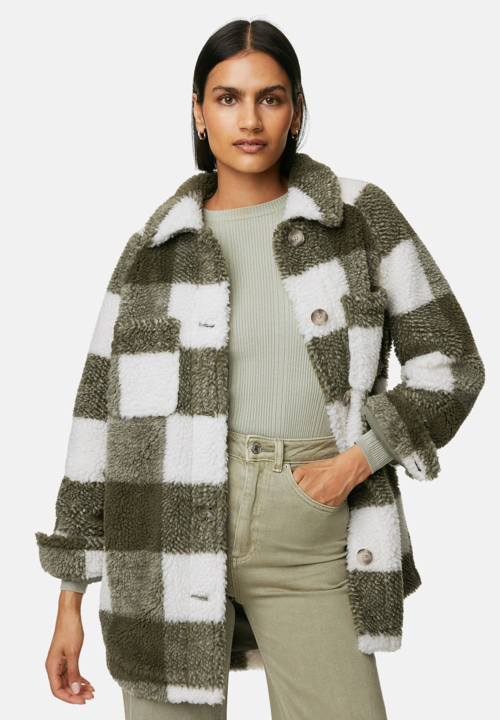Marks & Spencer BORG CHECKED