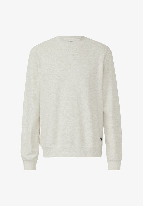 s.Oliver Sweatshirt - wollweiß