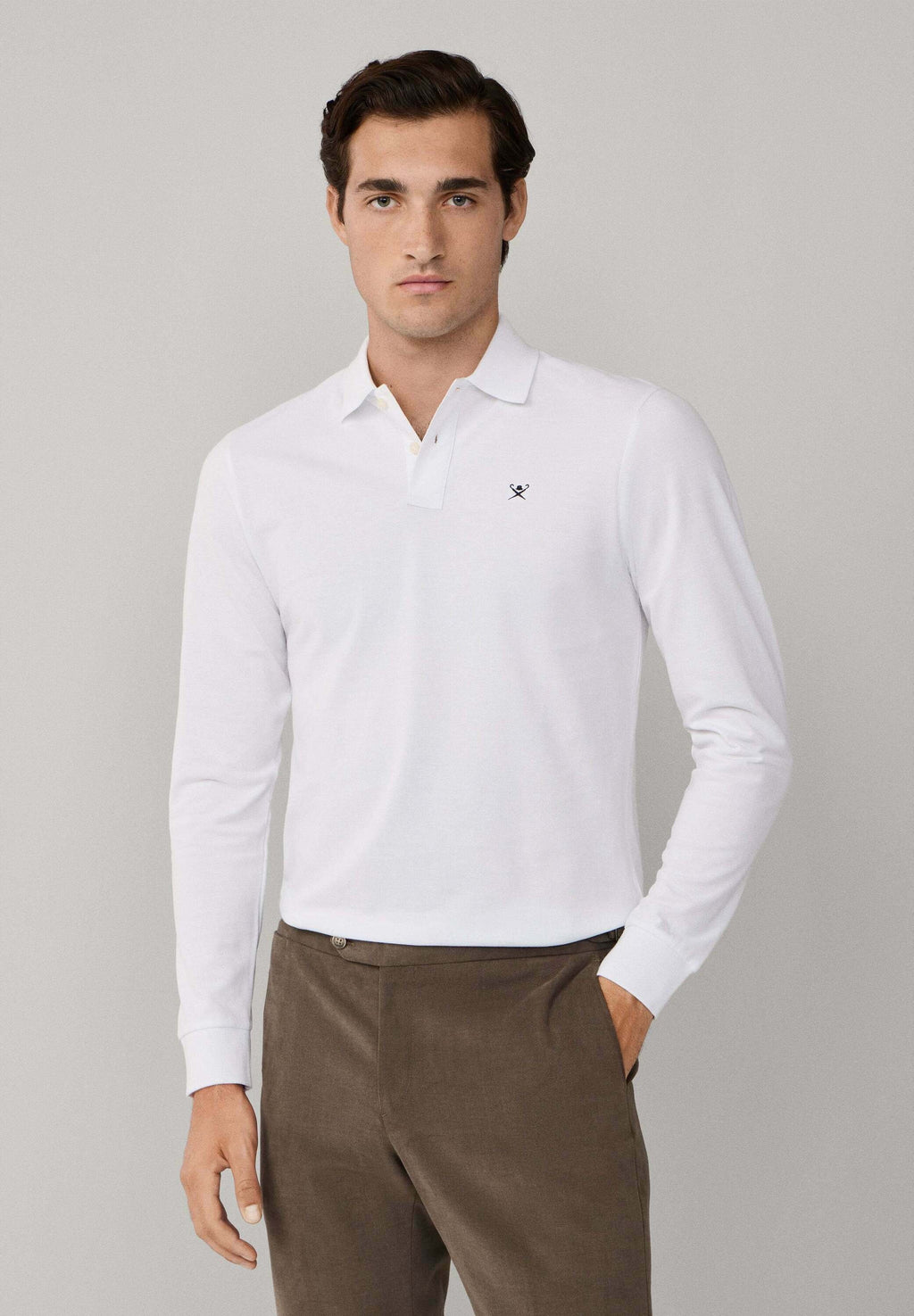 Hackett London SLIM FIT LOGO LS