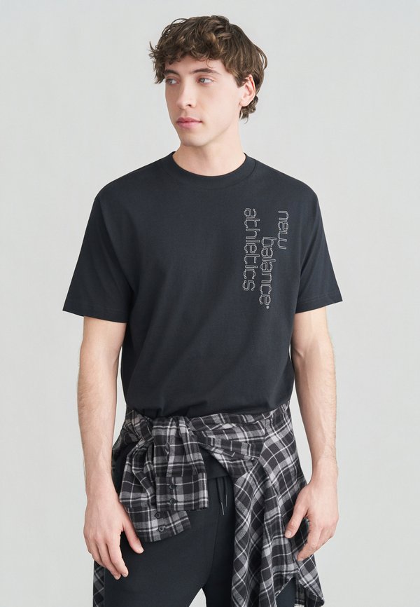 New Balance REFLECTIVE - Print T-shirt - black