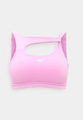 Nike Performance BRA CAPSULE - Light support sports bra - light magenta/white