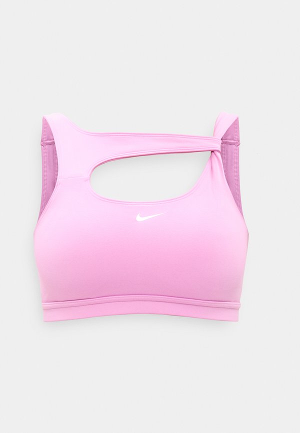 Nike Performance BRA CAPSULE - Light support sports bra - light magenta/white