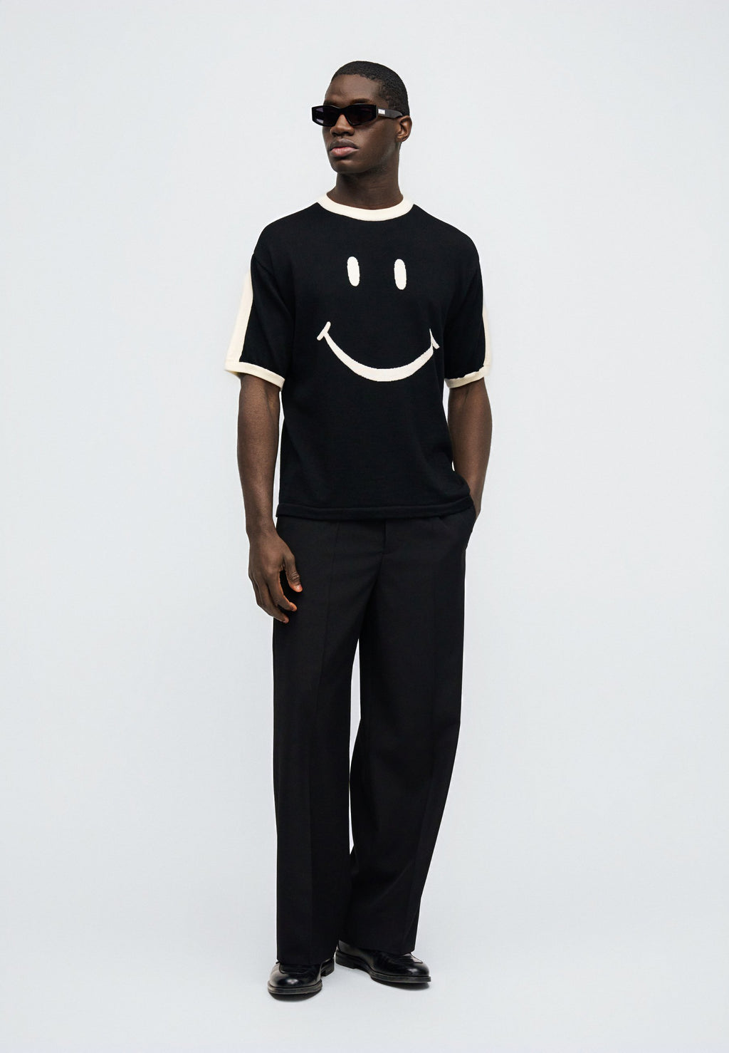 MOSCHINO SMILEY MAGLIA